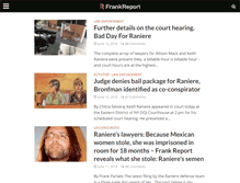 Tablet Screenshot of frankreport.com
